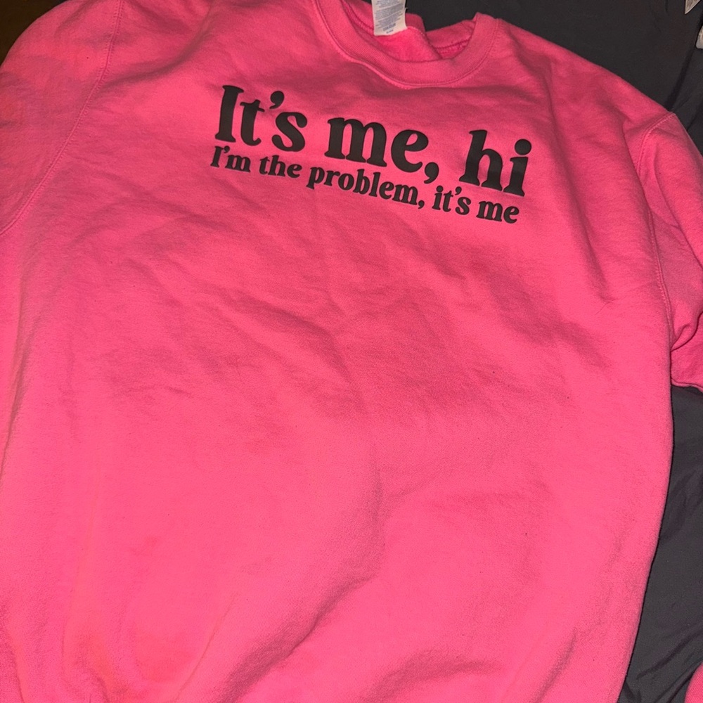 Taylor Swift Pink Crewneck